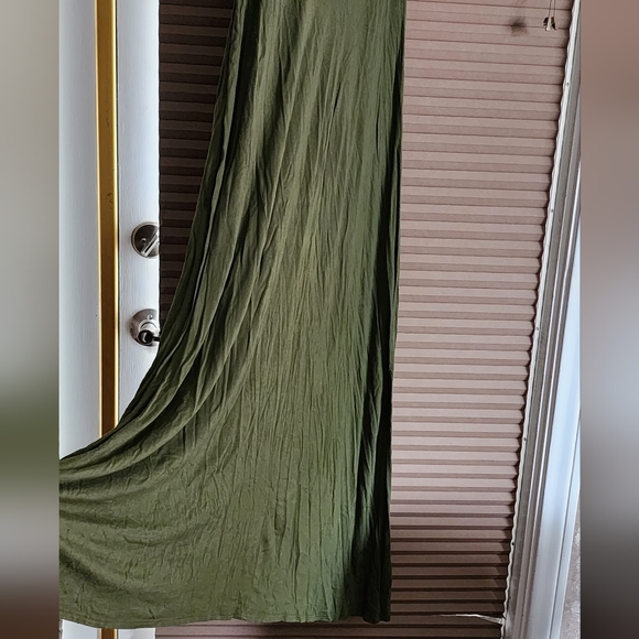 Joe LA Women's Long Flared Bottom Spaghetti Strap Summer Dress. Size S Used - Picture 3 of 5